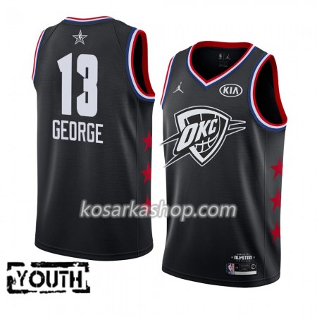 Dres Oklahoma City Thunder Paul George 13 2019 All-Star Jordan Brand Crna Swingman - Dječji